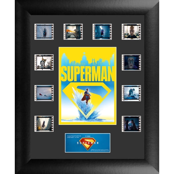 Superman (2025) (Fortress Ascension) Mini Montage Framed FilmCells Presentation USFC6599