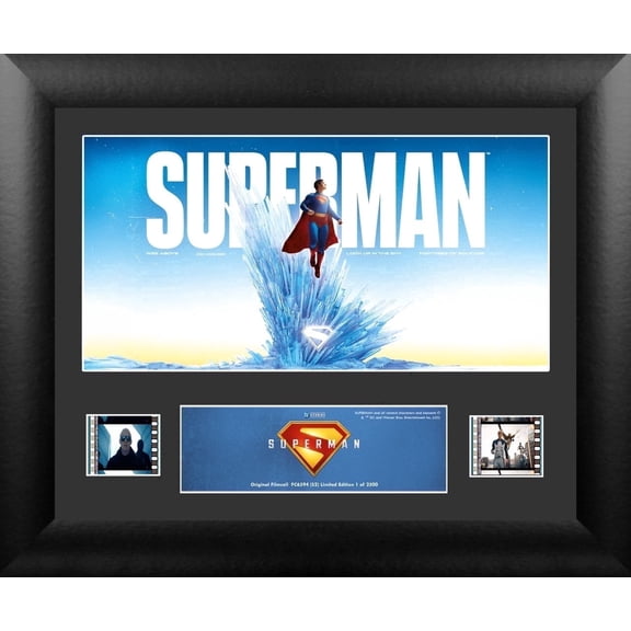 Superman 2025 (Fortress of Solitude) Limited Edition Single FilmCells™ Presentation
