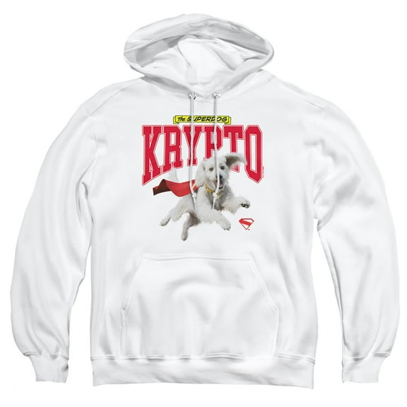Superman 2025 Krypto College Adult Pull-Over Hoodie