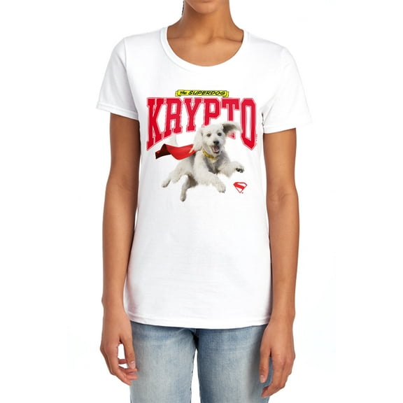 Superman 2025 Krypto College Women's T Shirt