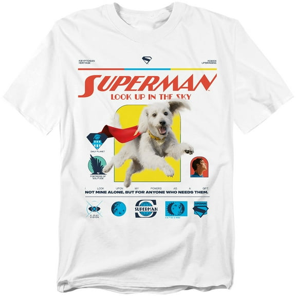 Superman 2025 Krypto Comic Graphic Tee For Men & Women