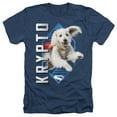 thumbnail image 1 of Superman 2025 Krypto Diamond Unisex Adult Heather T Shirt, 1 of 4