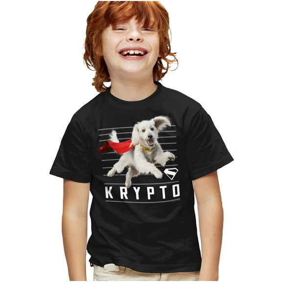 Superman 2025 Krypto Lines Kids T Shirt for Youth Boys and Girls