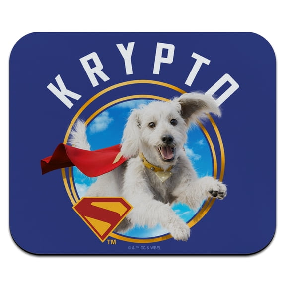 Superman 2025 Krypto Sky Low Profile Mousepad