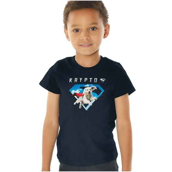 Superman 2025 Krypto Sky Shield Kids T Shirt (2) for Toddler Boys and Girls