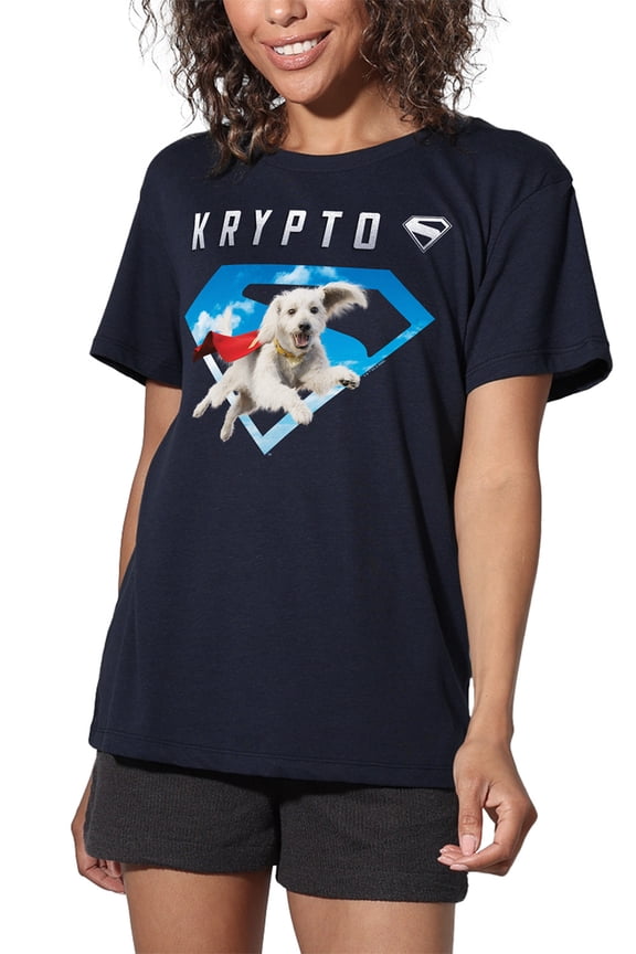 Krypto Sky Shield Women's Loose T-Shirt