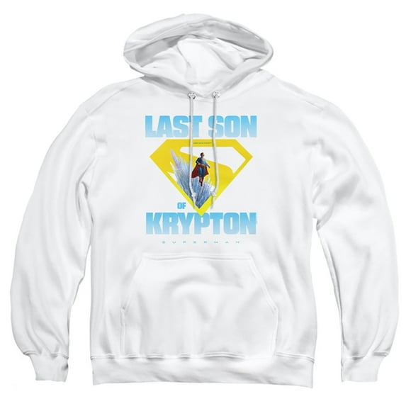 Superman 2025 Last Son of Krypton Adult Pull-Over Hoodie