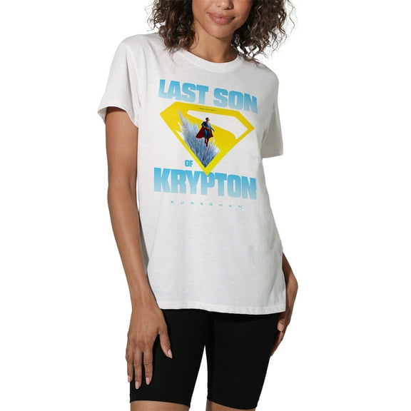 Superman 2025 Last Son of Krypton Women's Loose T-Shirt