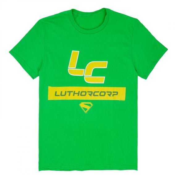 Superman 2025 Luthorcorp Logo T-Shirt-2XLarge