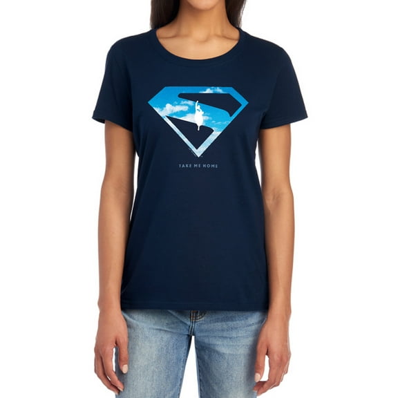 Superman 2025 Movie Cloud Shield Women's T Shirt