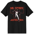 thumbnail image 1 of Superman (2025 Movie) Mr Terrific Justice Gang Men's Black Short Sleeve Tee-Medium, 1 of 7