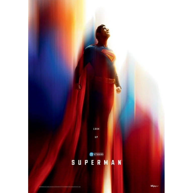 Superman 2025 (Movie Poster) MightyPrint™ Wall Art - Walmart.com