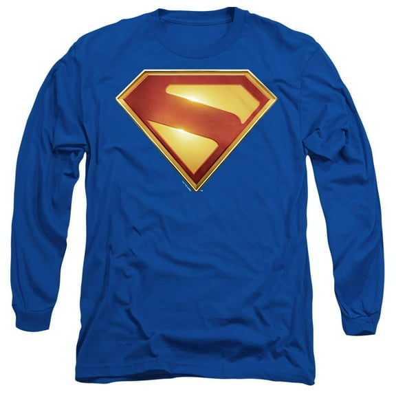 Superman 2025 New Logo Color Unisex Adult Long-Sleeve T Shirt