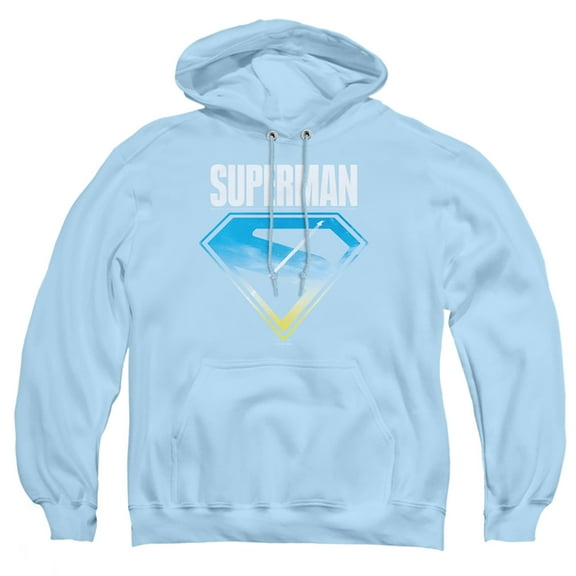 Superman 2025 New Logo Flight Adult Pull-Over Hoodie