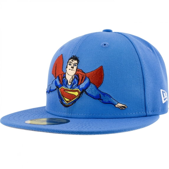 Superman 2025 Up in The Sky New Era 59Fifty Fitted Hat-7 7/8 Fitted