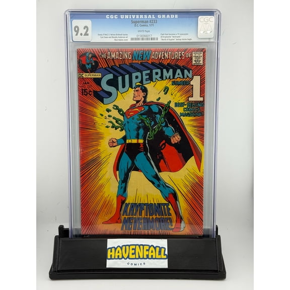 Superman #233 - CGC 9.2 Comic Book