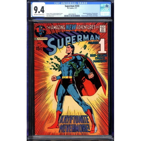 Superman #233 - CGC 9.4 Comic Book