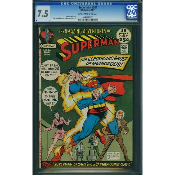 Superman #244 - CGC 7.5 Comic Book