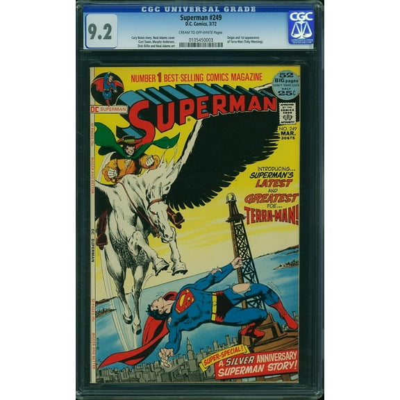 Superman #249 - CGC 9.2 Comic Book