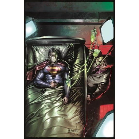 Superman #28 Cvr E Inc 1:25 Salvador Larroca Card Stock Var DC Comics Comic Book