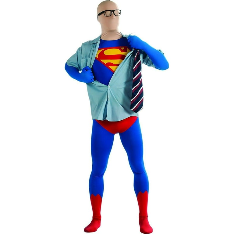 Blue 2nd Skin Suit Mens Costume Blue 2nd Skin Suit Mens Costume