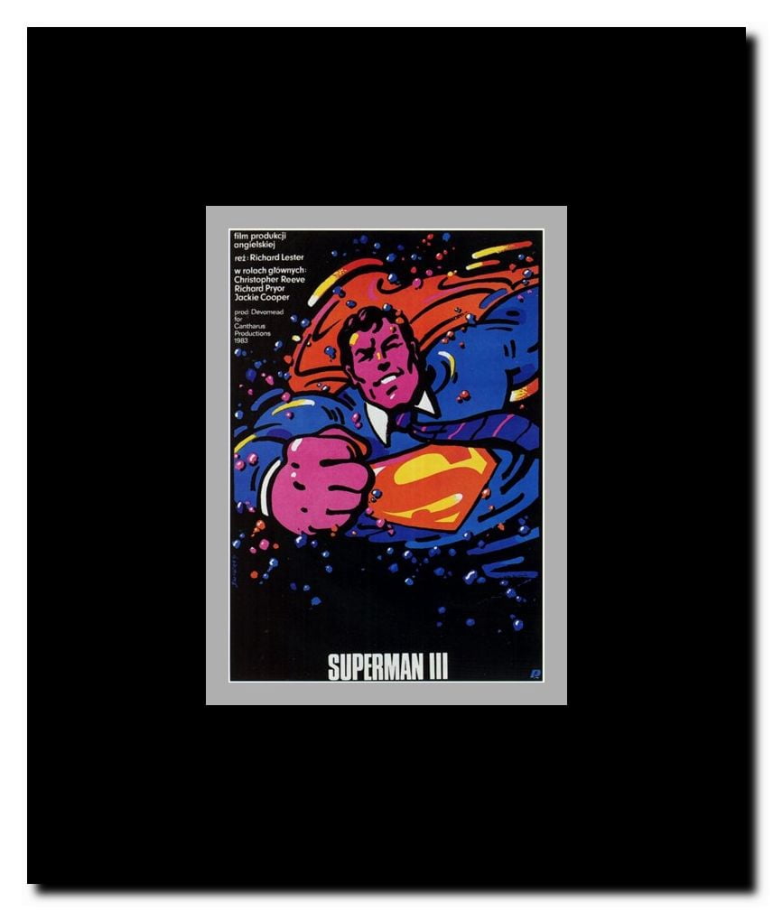 Superman 3 Framed Movie Poster