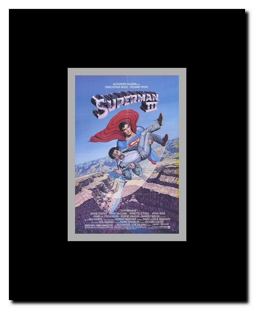 Superman 3 Framed Movie Poster