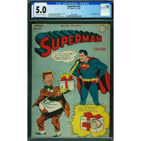 Superman #37 - CGC 5 Comic Book
