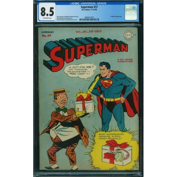 Superman #37 - CGC 8.5 Comic Book
