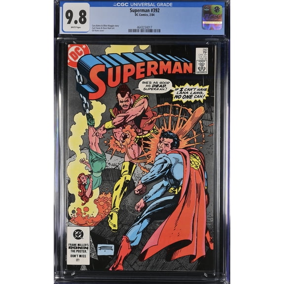 Superman #392 - CGC 9.8 Comic Book
