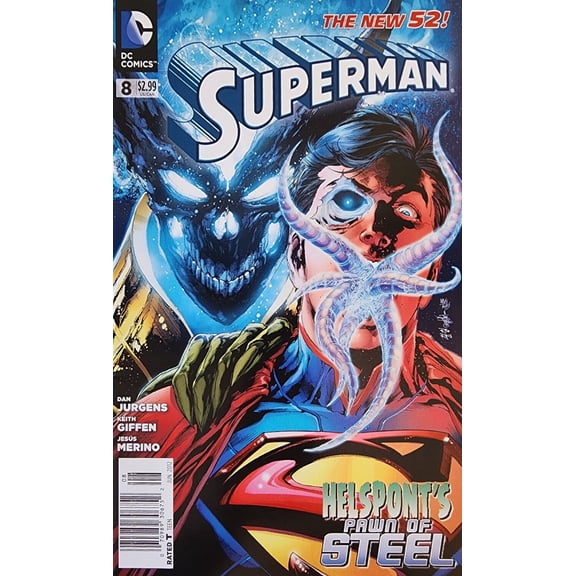 Superman (3rd Series) #8 (Newsstand) VF ; DC Comic Book