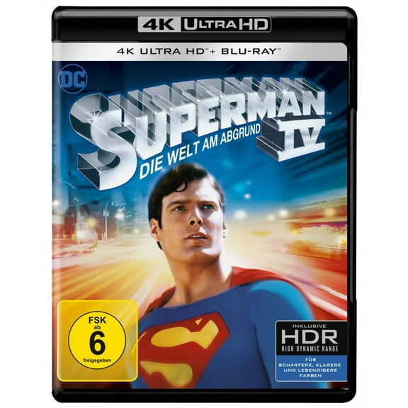 Superman 4: Die Welt am Abgrund (4K Ultra HD) (+ Blu-ray) (4K Ultra HD) Christopher Reeve