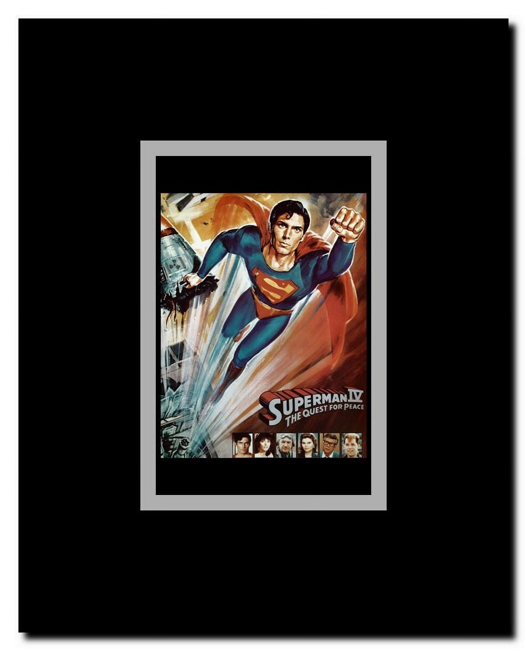 Superman 4: The Quest for Peace Framed Movie Poster