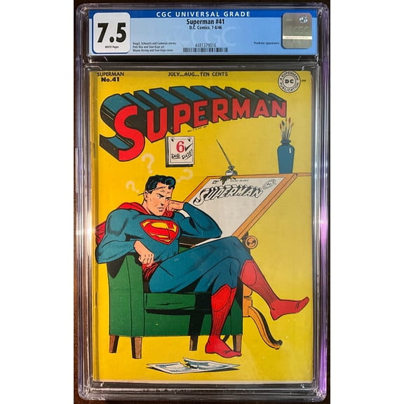 Superman #41 - CGC 7.5 Comic Book