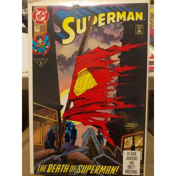 Superman 75 First Print 1993