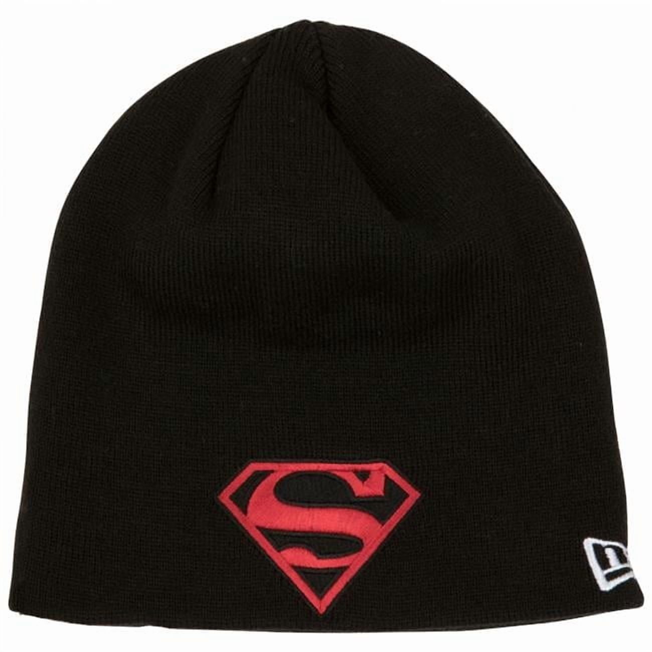 Superman 854364 Superman Classic Logo New Era Knit Beanie