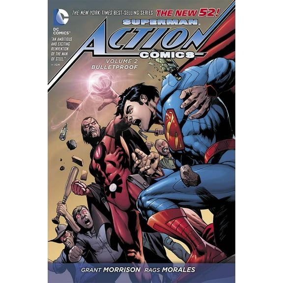Superman Action Comics N52 HC Vol 2 Bulletproof DC Comics Hardcover Book