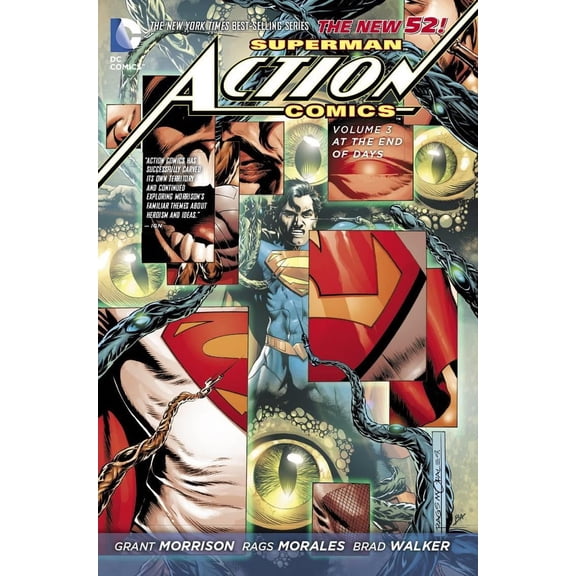 Superman Action Comics N52 HC Vol 3 At The End Of Days DC Comics Hardcover Book