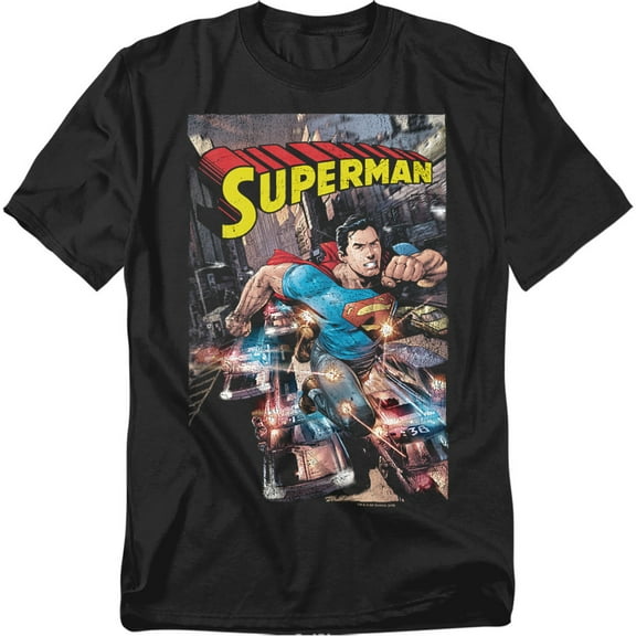 Superman T-Shirt Action One Unisex Graphic Tee For Men & Women