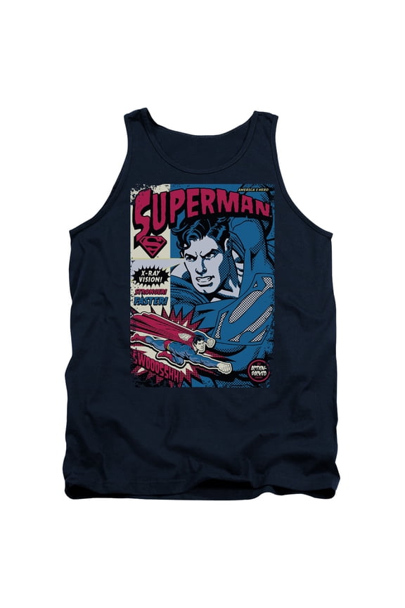 Superman - Action Packed - Tank Top - Large
