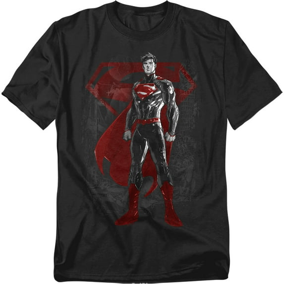 Superman T-Shirt Aftermath Unisex Graphic Tee For Men & Women