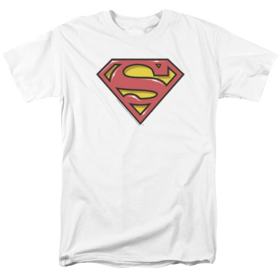 Superman - Airbrush Shield - Short Sleeve Shirt - Medium