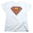thumbnail image 1 of Superman - Airbrush Shield - Women's Short Sleeve Shirt - X-Large, 1 of 2