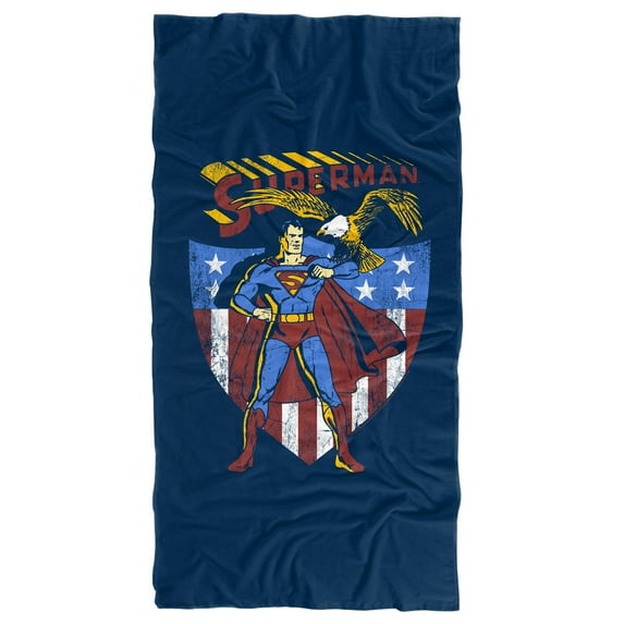 Superman All American Officially Licensed Beach Towel 30' X 60'