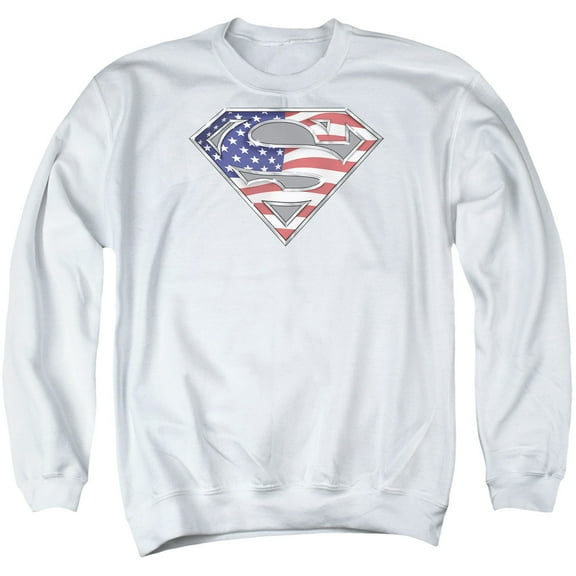Superman - All American Shield - Crewneck Sweatshirt - Medium