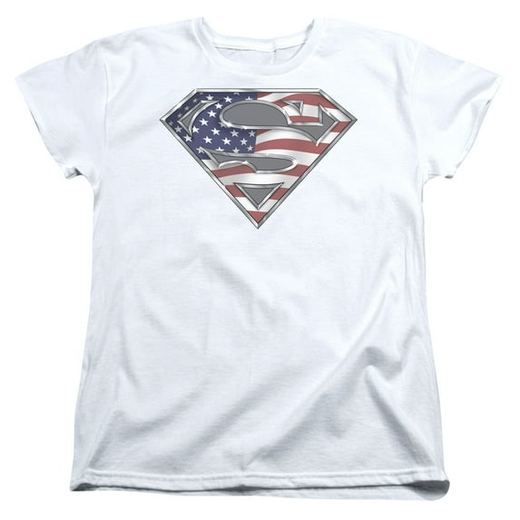 Superman - All American Shield - Women's Short Sleeve Shirt - X-Large