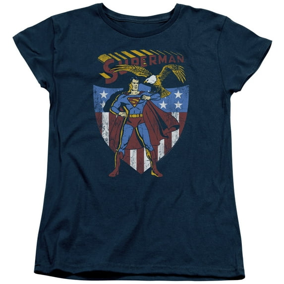 Superman - All American - Women's Short Sleeve Shirt - Large