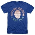 thumbnail image 1 of Superman All Good I Got This Unisex Adult Heather T Shirt, Royal Heather, Medium, 1 of 4