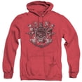 thumbnail image 1 of Superman All Hail Superman Adult Heather Hoodie Sweatshirt Red, 1 of 1
