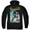 thumbnail image 1 of Superman Alternate Adult Pullover Hoodie Sweatshirt Black, 1 of 2